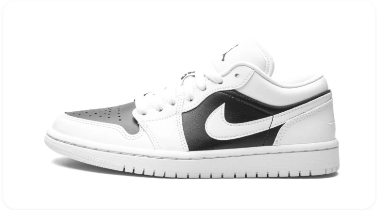 Air Jordan 1 Low – White/Black/Shadow Grey