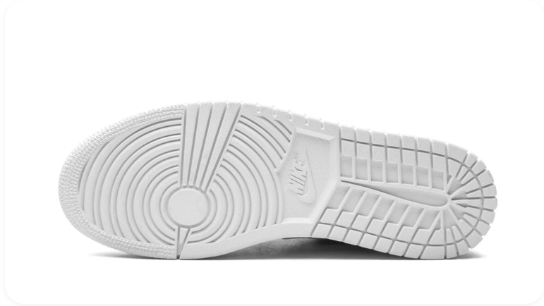 Air Jordan 1 Low – White/Black/Shadow Grey