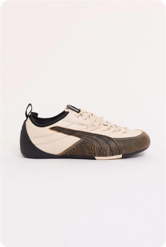 Puma x Guizio Speedcat – Cream/Dark Olive/Black